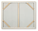 Worthney - Blue / White / Brown - Wall Art