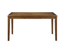 GIA 60" DINING TABLE+CHAIRS (5 PCS/CTN) -BROWN