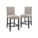 CRISPIN NATURAL BEIGE COUNTER CHAIR- (2/Ctn)