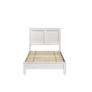 ARIES 3/3 T PANEL BED-HB/FB/RAILS-WHITE