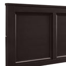 ARIES 4/6 F PANEL BED-HB/FB/RAILS-MERLOT