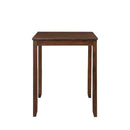 GIA 30" COUNTER TABLE W/2 CHAIRS & STG SHELF-CHERRY