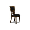 GIA 42" DINING DROP LEAF TABLE W/2 CHAIRS-BROWN