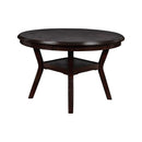 GIA ROUND DINING 5 PC SET-EBONY