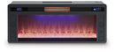Entertainment Accessories - Black - Fireplace Insert