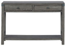 Freedan - Grayish Brown - Console Sofa Table
