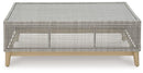 Seton Creek - Gray - Rectangular Cocktail Table