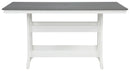 Transville - Counter Table W/Umb Opt
