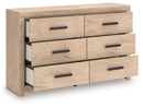 Sanginlane - Panel Bedroom Set