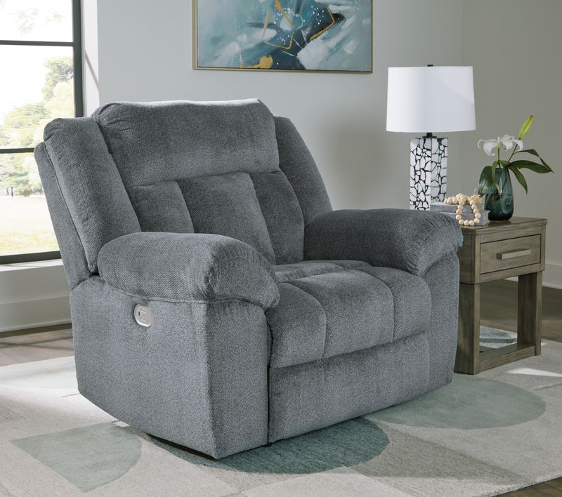 Tip-off - Power Recliner With Adj Headrest