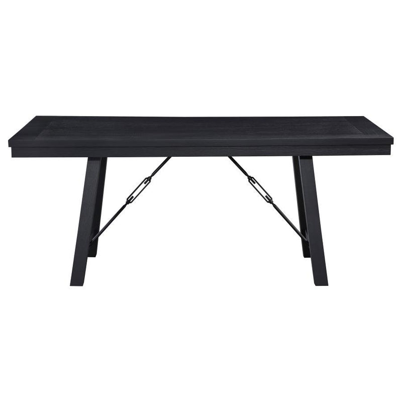 Newport - Rectangular Trestle Dining Table Set