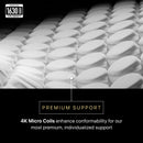 Beautyrest Black Hybrid Series Five XCS 15" Plush Mattress