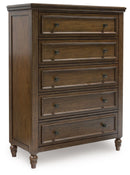 Sturlayne - Brown - Five Drawer Chest