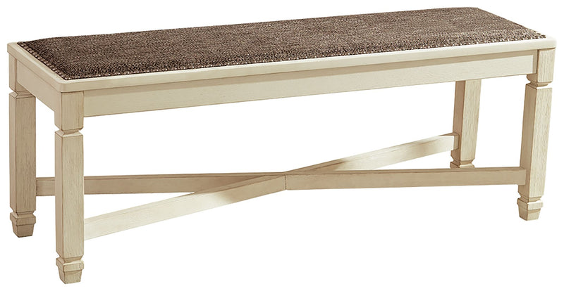 Bolanburg - Beige - Large Uph Dining Room Bench