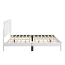LEO 4/6 F SLAT BED-HB/FB/RAILS-WHITE