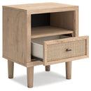 Cielden - Two-Tone - One Drawer Night Stand