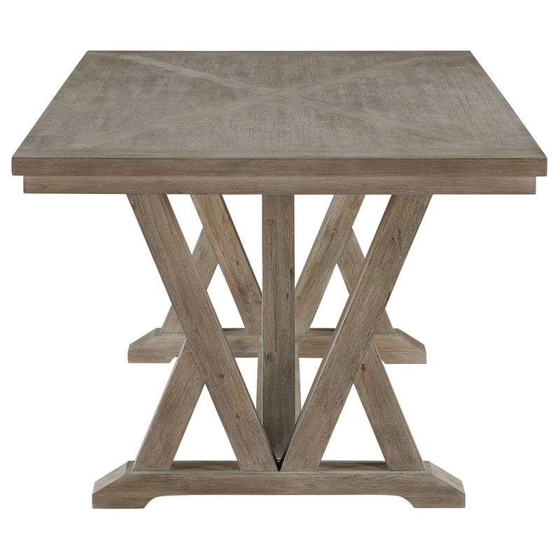 Cornelia - Rectangular Dining Table - Coastal Gray