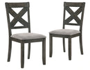 GULLIVER SIDE CHAIR-RUSTIC BROWN