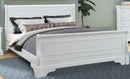 New Classic Furniture Versaille Full Sleigh Bed in White
