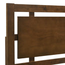 GEMINI 4/6 F PANEL BED-HB/FB/RAILS-NATURAL