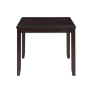 GIA 5PC 48" RECT. DINING TABLE & 4 CHAIRS-EBONY
