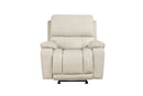 CICERO GLIDER RECLINER W/ PWR FR & HR-CREAM