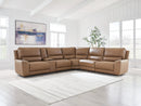 Silverbrooke Reclining Sectional with Storage Console