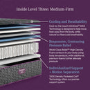 Beautyrest World Class Level Three Medium Firm Mattress