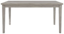 Parellen - Gray - Rectangular Dining Room Table