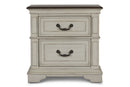 ANASTASIA NIGHTSTAND - ANT. WHITE