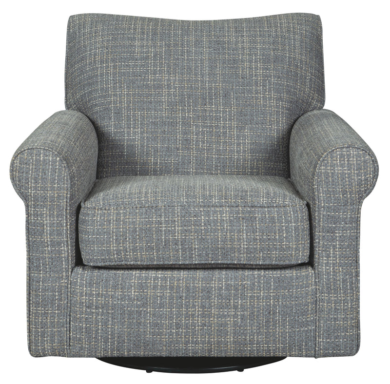 Renley - Ash - Swivel Glider Accent Chair