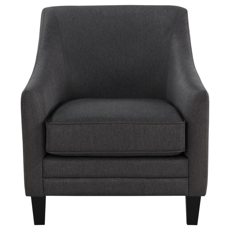 Liam - Upholstered Sloped Arm Accent Club Chair