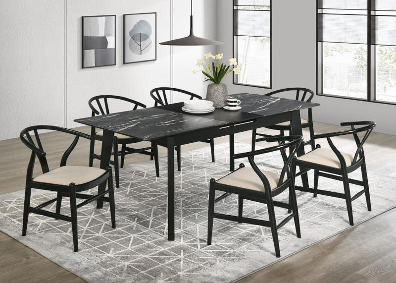 Crestmont - Extension Leaf Dining Table Set