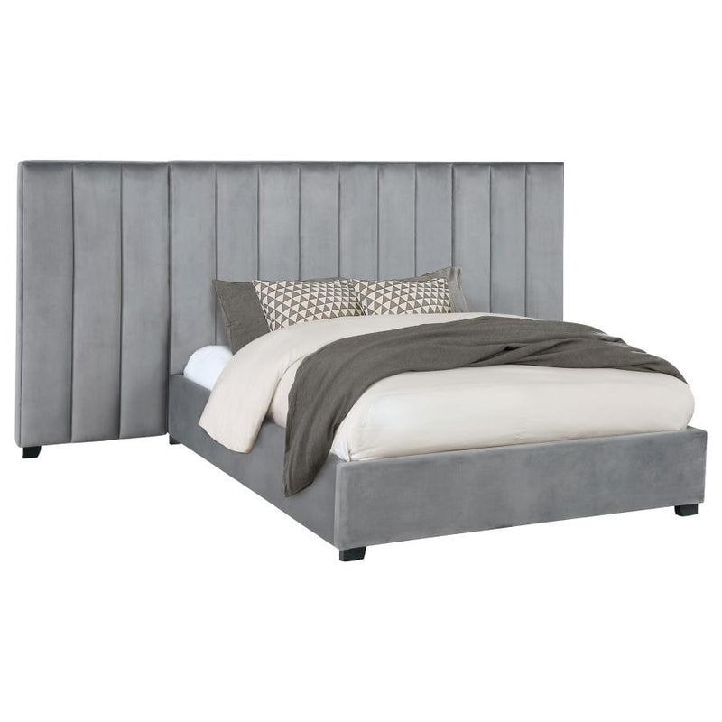 Arles - Upholstered Wall Panel Bed