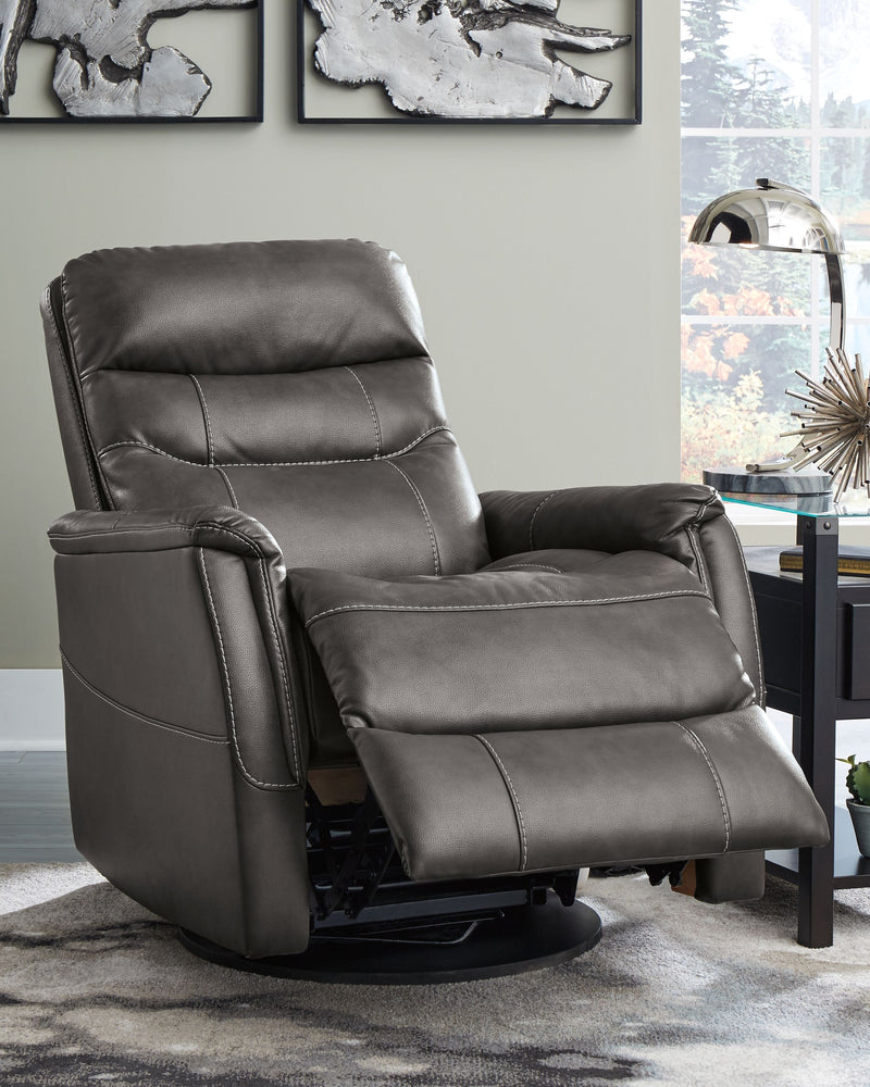 Riptyme - Quarry - Swivel Glider Recliner