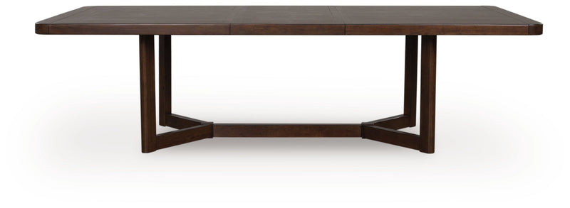 Dilenno - Dark Brown - Rectangular Dining Room Extension Table