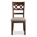 CORI ROUND DINING 5 PC SET-CHERRY