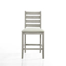 PASCAL LADDERBACK COUNTER CHAIR (2 Per Carton)-DRIFTWOOD