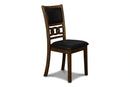 GIA 42" DINING DROP LEAF TABLE W/2 CHAIRS-BROWN