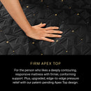 Beautyrest BlackÂ® Series Four 16" Hybrid Firm Apex Top Mattress