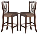 New Classic Bixby Counter Chair in Espresso (Set of 2)