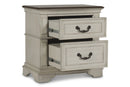 ANASTASIA NIGHTSTAND - ANT. WHITE