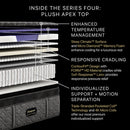 Beautyrest BlackÂ® Series Four 16" Hybrid Plush Apex Top Mattress