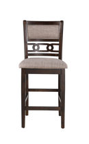 GIA 5PC 42" SQUARE COUNTER TABLE & 4 CHAIRS-CHERRY