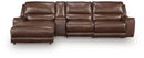 Silverbrooke Reclining Sectional with Chaise and Storage Console