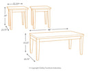 Maysville - Black - Occasional Table Set (Set of 3)