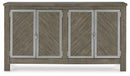 Krystanza - Weathered Gray - Dining Room Server