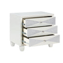 HARLEQUIN NIGHTSTAND-PLATINUM