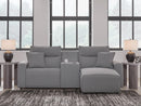 Modmax II Power Reclining Sectional with Chaise and Console