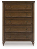 Sturlayne - Brown - Five Drawer Chest
